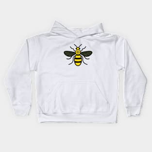 Manchester Worker Bee Kids Hoodie